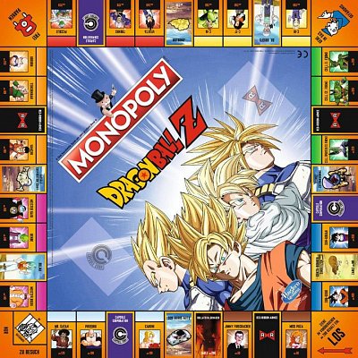 Dragon Ball Z Brettspiel Monopoly *Deutsche Version*