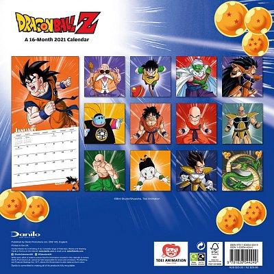 Dragon Ball Z Kalender 2021 *Englische Version*