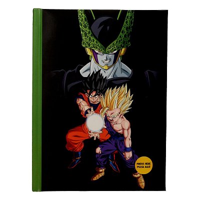 Dragon Ball Z Notizbuch mit Leuchtfunktion Cell Final Battle