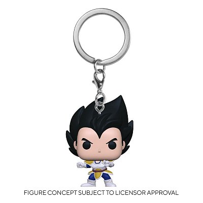 Dragon Ball Z Pocket POP! Vinyl Schlüsselanhänger 4 cm Vegeta Display (12)