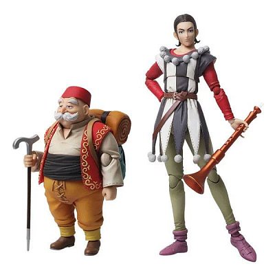 Dragon Quest XI Echoes of an Elusive Age Bring Arts Actionfiguren Sylvando & Rab 12 - 15 cm --- BESCHAEDIGTE VERPACKUNG