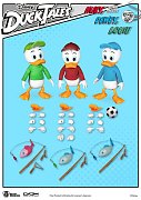 DuckTales Dynamic 8ction Heroes Actionfiguren 3er-Pack Huey, Dewey & Louie 10 cm