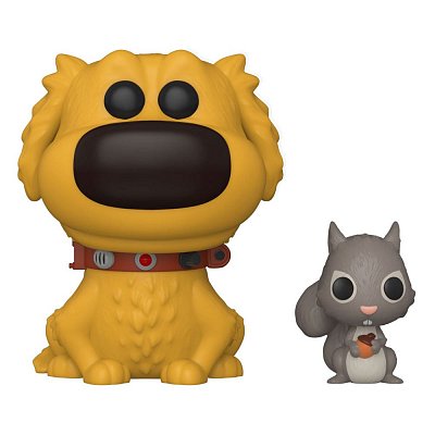 Dug Days POP & Buddy Disney Vinyl Figur Dug w/Squirrel 9 cm