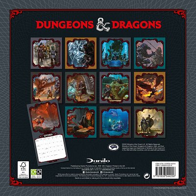 Dungeon & Dragons Kalender 2021 *Englische Version*