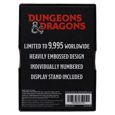 Dungeons & Dragons Metallbarren Monster Manual Limited Edition