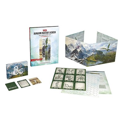 Dungeons & Dragons RPG Dungeon Master\'s Screen Wilderness Kit englisch