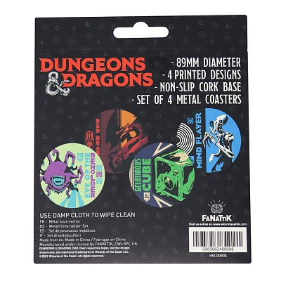 Dungeons & Dragons Untersetzer 4er-Pack