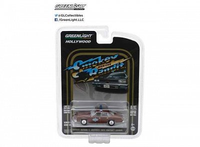 Ein ausgekochtes Schlitzohr Diecast Modell 1/64 1977 Sheriff Buford T. Justice\'s Pontiac LeMans