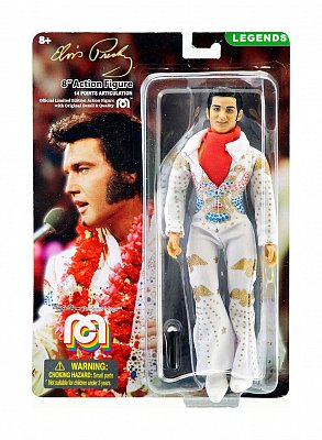 Elvis Presley Actionfigur Aloha Jumpsuit 20 cm --- BESCHAEDIGTE VERPACKUNG