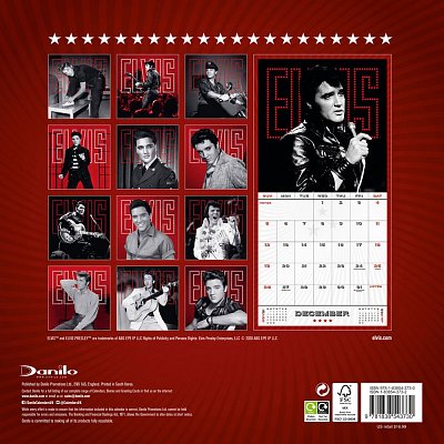 Elvis Presley Kalender 2021 *Englische Version*