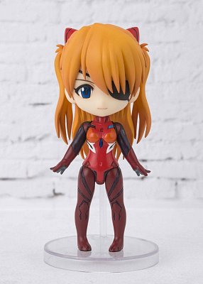 Evangelion: 3.0+1.0 Figuarts mini Actionfigur Asuka Langley Shikinami 9 cm --- BESCHAEDIGTE VERPACKUNG