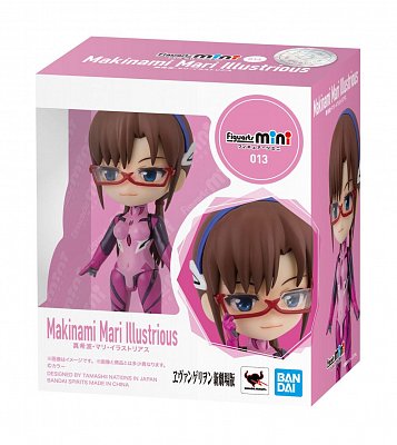 Evangelion: 3.0+1.0 Figuarts mini Actionfigur Mari Illustrious Makinami 9 cm --- BESCHAEDIGTE VERPACKUNG
