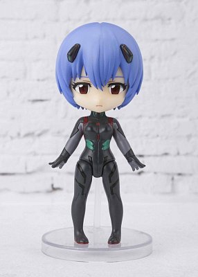 Evangelion: 3.0+1.0 Figuarts mini Actionfigur Tentative Name: Rei Ayanami 9 cm --- BESCHAEDIGTE VERPACKUNG