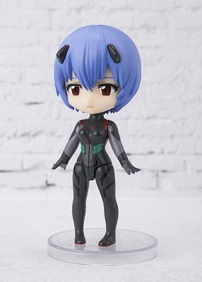 Evangelion: 3.0+1.0 Figuarts mini Actionfigur Tentative Name: Rei Ayanami 9 cm --- BESCHAEDIGTE VERPACKUNG