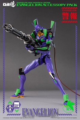 Evangelion: New Theatrical Edition Robo-Dou Zubehör-Set für Actionfiguren Accessory Pack