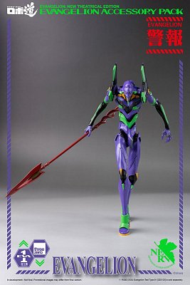 Evangelion: New Theatrical Edition Robo-Dou Zubehör-Set für Actionfiguren Accessory Pack