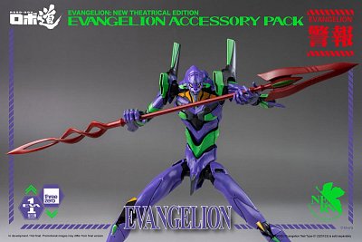 Evangelion: New Theatrical Edition Robo-Dou Zubehör-Set für Actionfiguren Accessory Pack
