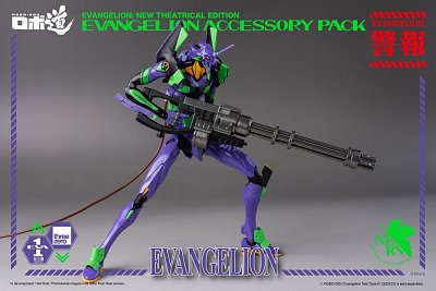 Evangelion: New Theatrical Edition Robo-Dou Zubehör-Set für Actionfiguren Accessory Pack