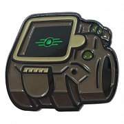 Fallout Ansteck-Pin Vault-Tec Glow In The Dark Logo Limited Edition