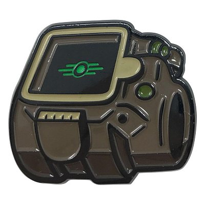 Fallout Ansteck-Pin Vault-Tec Glow In The Dark Logo Limited Edition