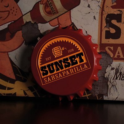 Fallout Flaschenöffner Sunset Sarsaparilla 8 cm