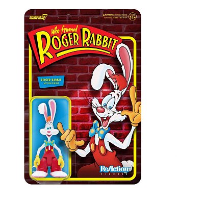 Falsches Spiel mit Roger Rabbit ReAction Actionfigur Roger Rabbit 10 cm