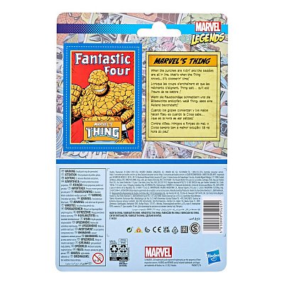 Fantastic Four Marvel Legends Retro Collection Actionfigur 2022 Marvel\'s The Thing 10 cm