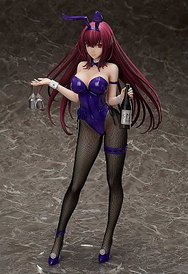 Fate/Grand Order PVC Statue 1/4 Scathach: Sashi Ugatsu Bunny Ver. 44 cm --- BESCHAEDIGTE VERPACKUNG