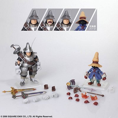 Final Fantasy IX Bring Arts Actionfiguren Vivi Ornitier & Adelbert Steiner 10 - 15 cm