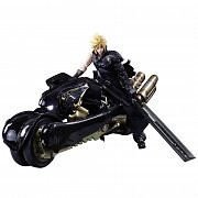 Final Fantasy VII Advent Children Play Arts Kai Actionfigur Cloud Strife & Fenrir 28 cm