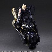 Final Fantasy VII Advent Children Play Arts Kai Actionfigur Cloud Strife & Fenrir 28 cm