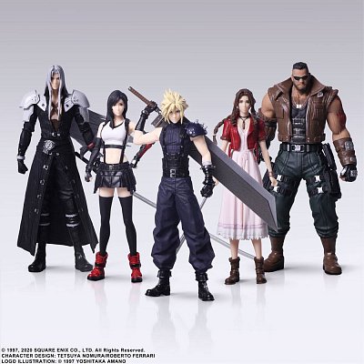 Final Fantasy VII Remake Trading Arts Figuren 5er Pack 10 cm