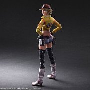 Final Fantasy XV Play Arts Kai Actionfigur Cindy Aurum 28 cm --- BESCHAEDIGTE VERPACKUNG
