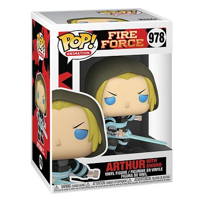 Fire Force POP! Animation Vinyl Figur Arthur w/Sword 9 cm