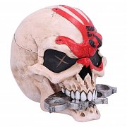Five Finger Death Punch Aufbewahrungsbox Skull --- BESCHAEDIGTE VERPACKUNG