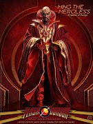Flash Gordon Actionfigur 1/6 Ming the Merciless Limited Edition 31 cm