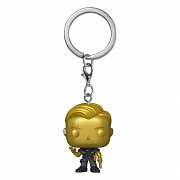 Fortnite Pocket POP! Vinyl Schlüsselanhänger 4 cm Midas (MT) Display (12)