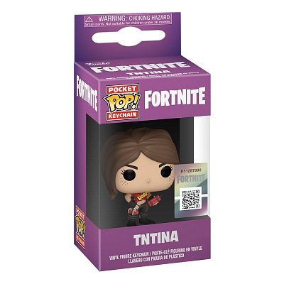 Fortnite Pocket POP! Vinyl Schlüsselanhänger 4 cm TNTina Display (12)