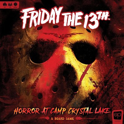 Freitag der 13. Brettspiel Horror at Camp Crystal Lake *Englische Version*