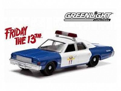 Freitag der 13. Diecast Modell 1/18 1978 Dodge Monaco Police