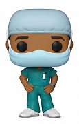 Front Line Worker POP! Heroes Vinyl Figur Male #2 9 cm