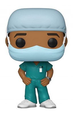 Front Line Worker POP! Heroes Vinyl Figur Male #2 9 cm