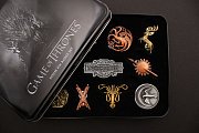 Game of Thrones Ansteck-Pin 10er-Pack Häuser & Logo