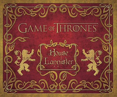 Game of Thrones Deluxe Schreibwaren-Set House Lannister   --- BESCHAEDIGTE VERPACKUNG
