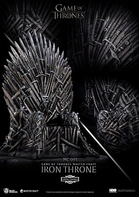 Game of Thrones Master Craft Statue Eiserner Thron 41 cm