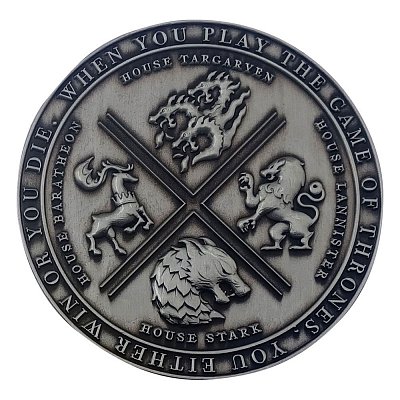 Game of Thrones Medaille Iron Limited Edition