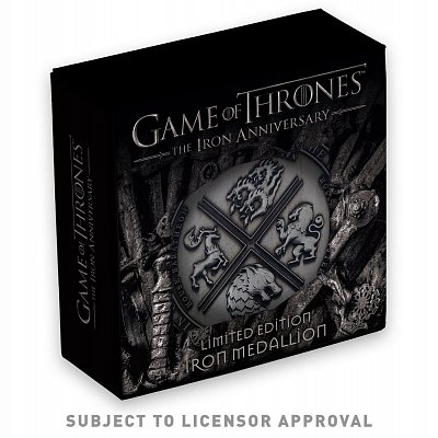 Game of Thrones Medaille Iron Limited Edition