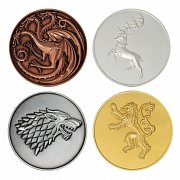 Game of Thrones Medaillen-Set Sigil Limited Edition