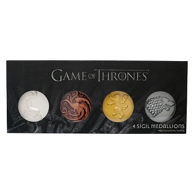 Game of Thrones Medaillen-Set Sigil Limited Edition