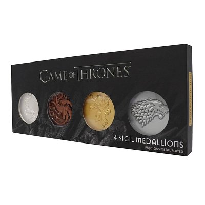 Game of Thrones Medaillen-Set Sigil Limited Edition